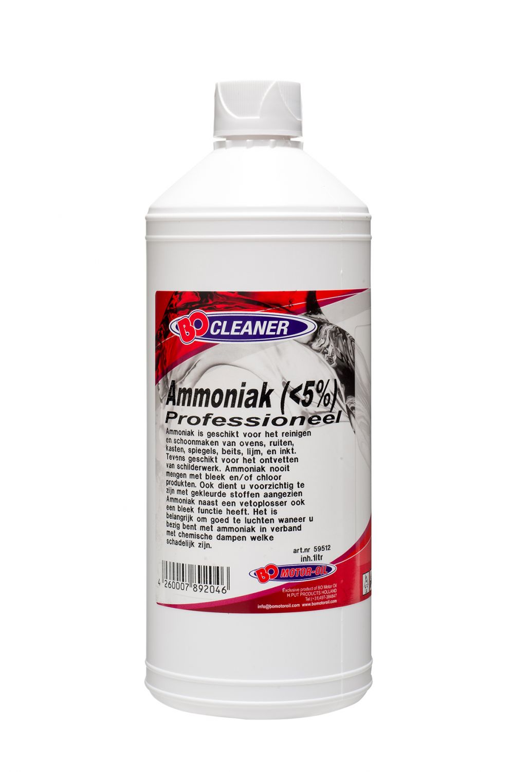 rubber schoonmaken met ammoniak