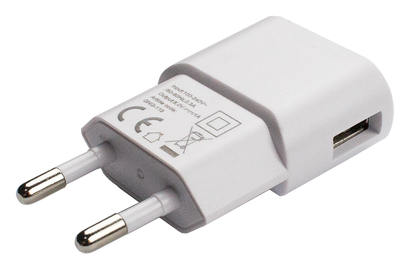 Monarch Grand Opvoeding Grab 'n Go Single USB Stekker 1.0 AMP - Power Oil