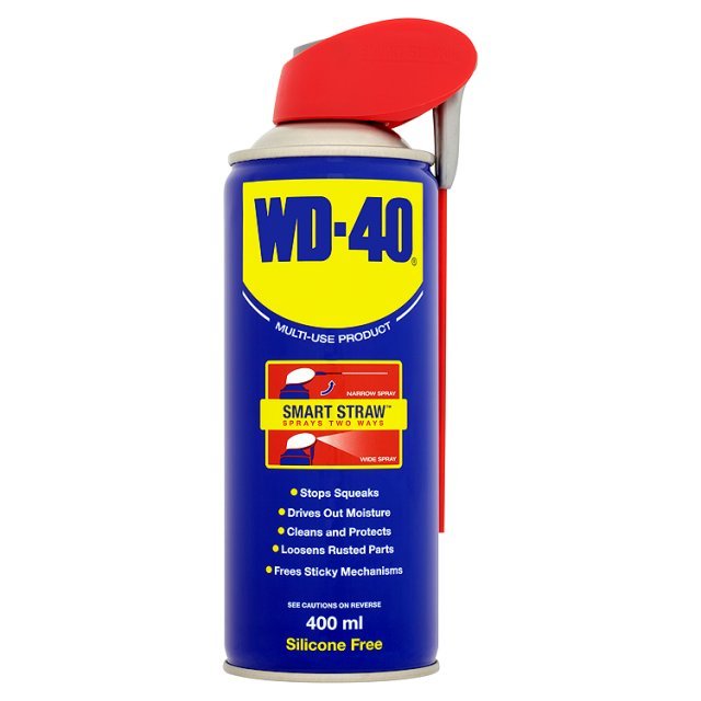 WD-40 Multiuso Smart Straw 450 Ml | Confezione Da 3 | Sgrassatore, Lubrificante, Antiruggine E Sbloccante | Con Cannuccia Orientabile