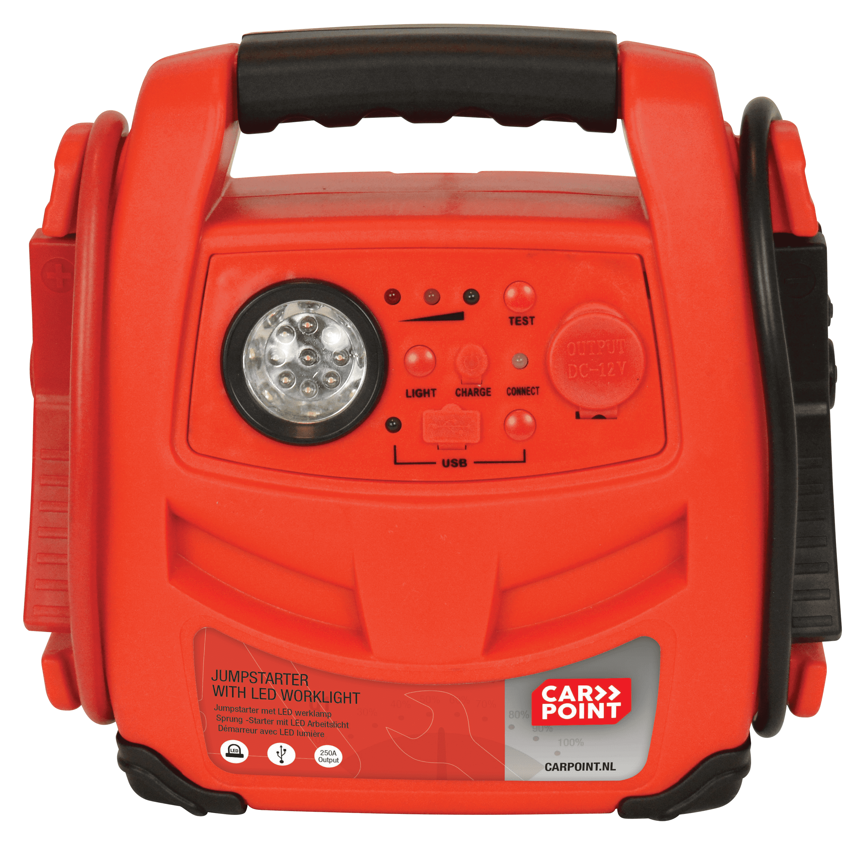 restjes Uitlijnen onderbreken Carpoint Jumpstarter 12V/17AH 2in1 LED - Power Oil